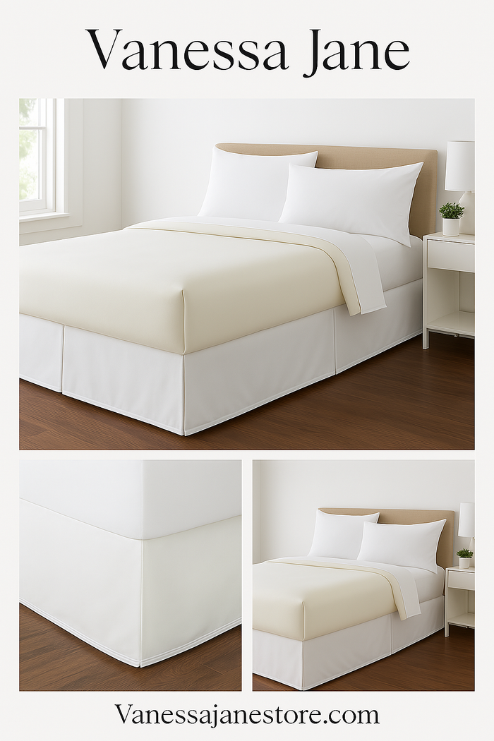 Hudson Park Italian Percale Bedskirt by Vanessa Jane