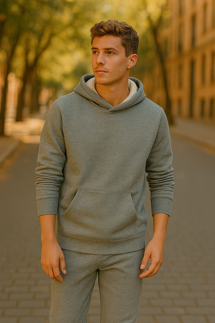 ID Ideology Mens Fleece Hoodie by Vanessa Jane