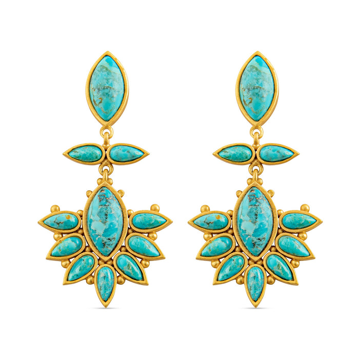 Dreamcatcher Drop Earrings by Christina Greene