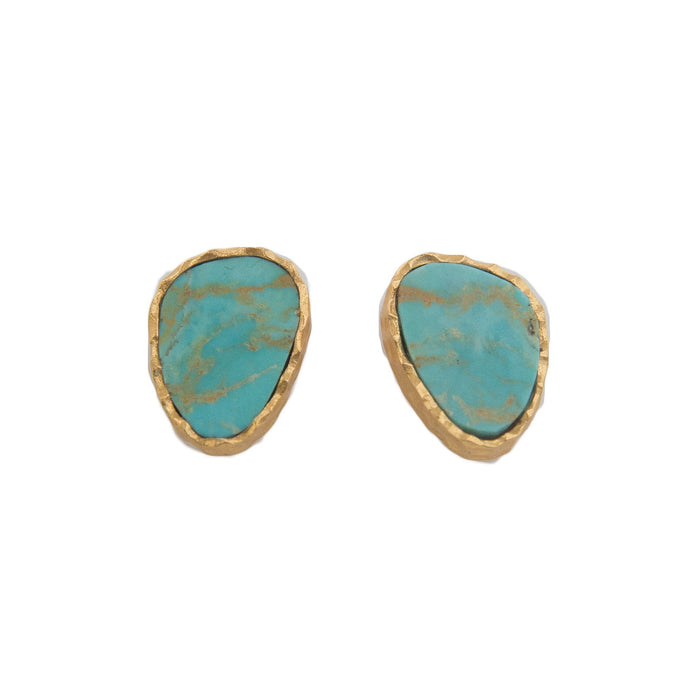 Stud Earrings - Turquoise by Christina Greene