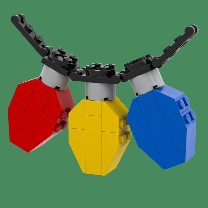 Christmas Lights - B3 Customs® Building Set made using LEGO parts by B3 Customs