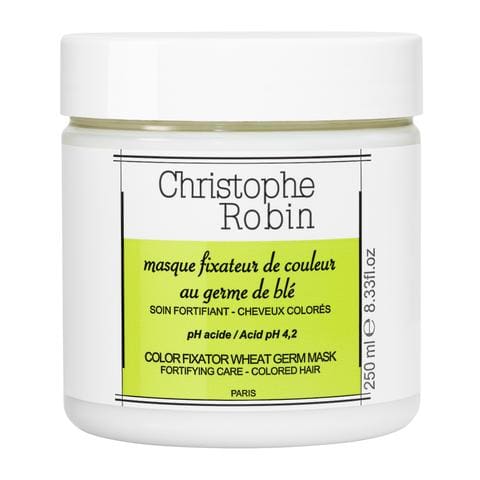 CHRISTOPHE ROBIN color fixator wheat germ mask by Nava Beauty