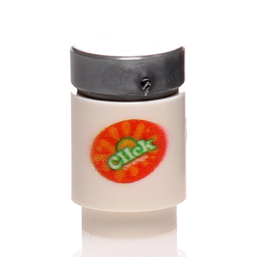 B3 Customs® Printed Click Orange Soda Can by B3 Customs