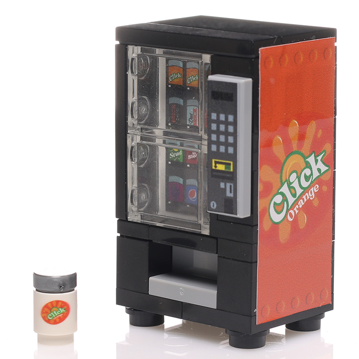 Orange Click - B3 Customs Soda Vending Machine by B3 Customs