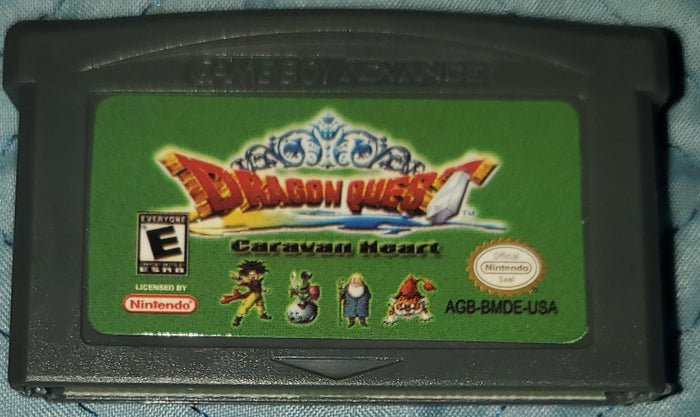 Dragon Quest Caravan Heart GBA Video Game Boy Advance Nintendo by VintageVideoGameStore