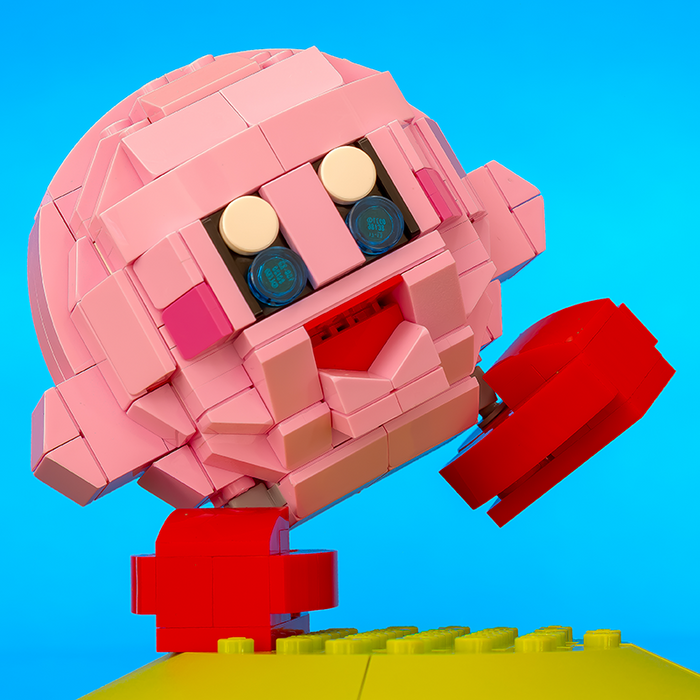 Kirby - Custom MOC made using LEGO parts by B3 Customs