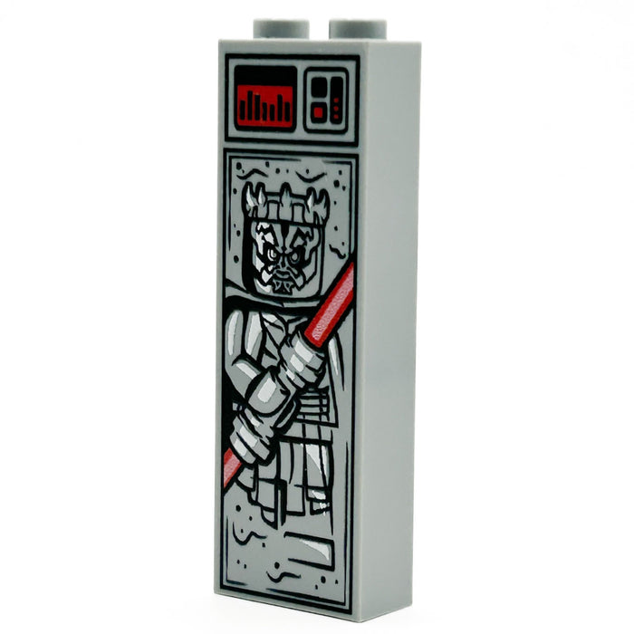 Horned Dark Sith in Carbonite (1x2x5 Brick) by B3 Customs