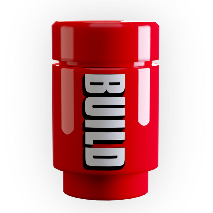 BUILD Energy Drink Can (Fruit Punch Fury) by B3 Customs