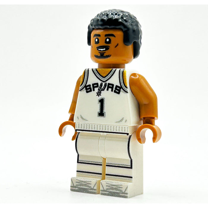 San Antonio #1 Basketball Player Minifig by B3 Customs