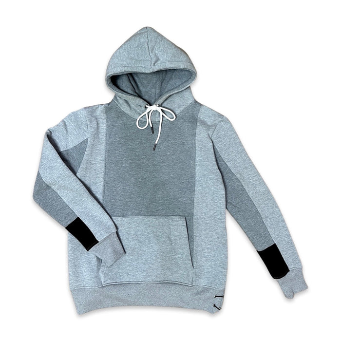 Paneled Hoodie - Grey Haze by Richmond Hood Company