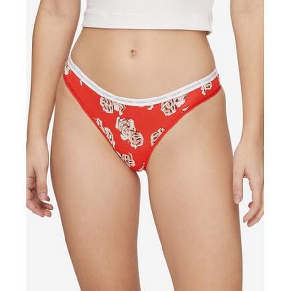 Calvin Klein Womens CK One Cotton Thong by Vanessa Jane