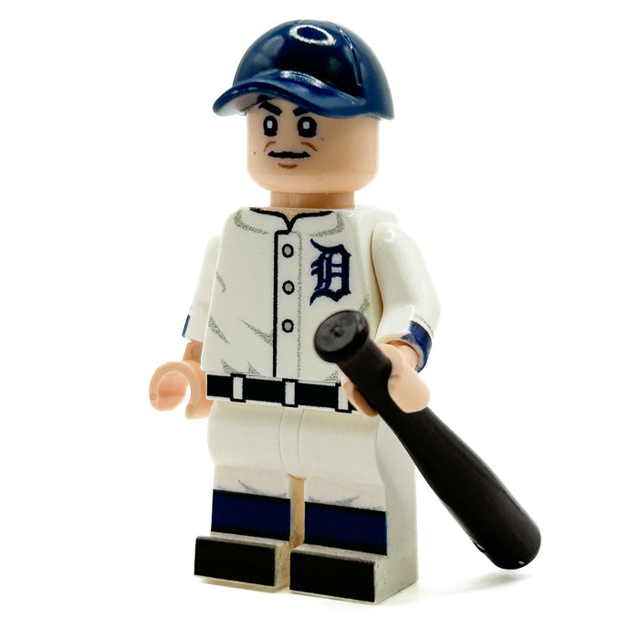 Ty Cobb Tigers Baseball Player Minifig made using LEGO parts - B3 Customs by B3 Customs