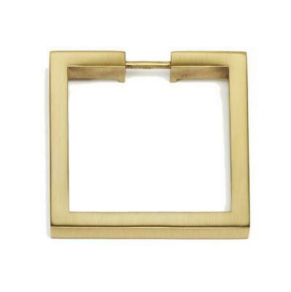 Alno A2670-2 2 Inch Square Cabinet Ring Pull, Lot of 2 by Vanessa Jane