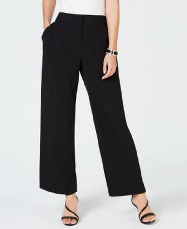 Thalia Sodi Wide-Leg Pants, Size Large by Vanessa Jane
