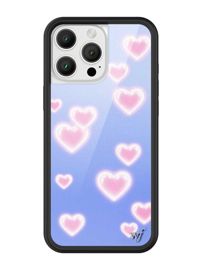 Dreamy Hearts iPhone Case by Wildflower Cases