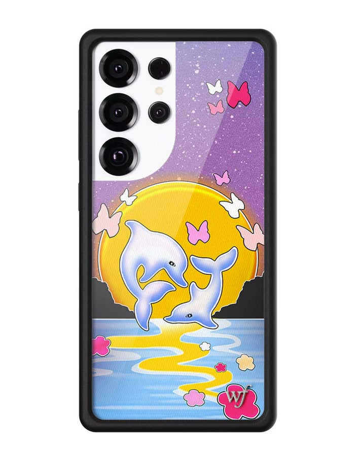 Dolphin Sunset Samsung Galaxy Case by Wildflower Cases