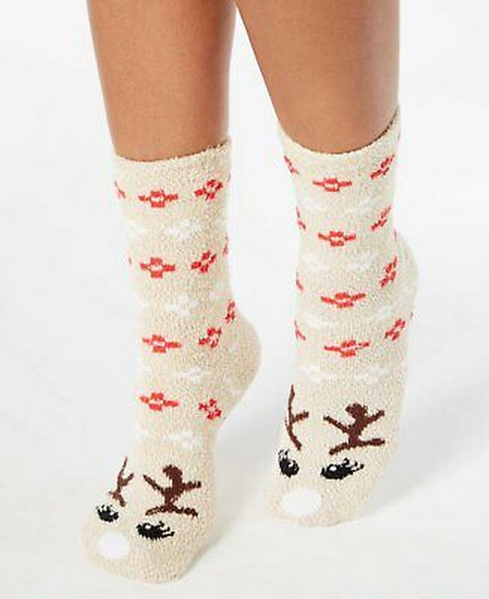 Charter Club Women’s Critter Socks (Light Brown) by Vanessa Jane