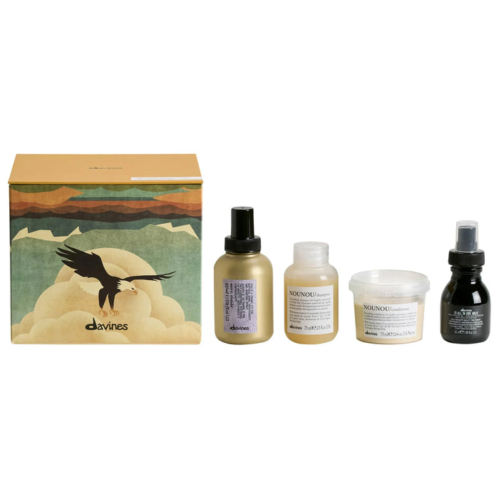 Davines Boreal Tundra NOUNOU Gift Set for All Hair Types by Nava Beauty