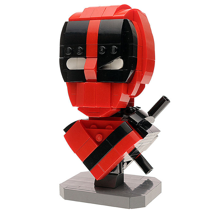 Mercenary Bust - Custom MOC made using LEGO parts by B3 Customs