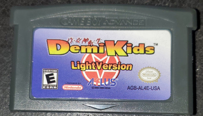 Demi Kids Light Version GBA Video Game Boy Advance Nintendo 2003 by VintageVideoGameStore