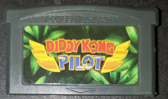 Diddy Kong Pilot GBA Video Game Cartridge Game Boy Advance Nintendo by VintageVideoGameStore