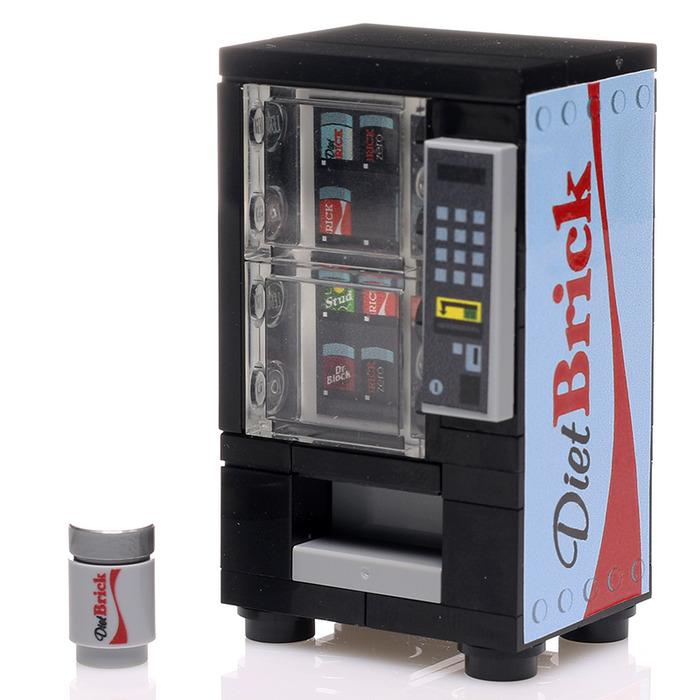 Diet Brick Soda Vending Machine by B3 Customs
