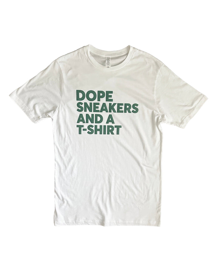 Dope Sneakers and a T-Shirt Tee {Unisex} by The House of Stylez