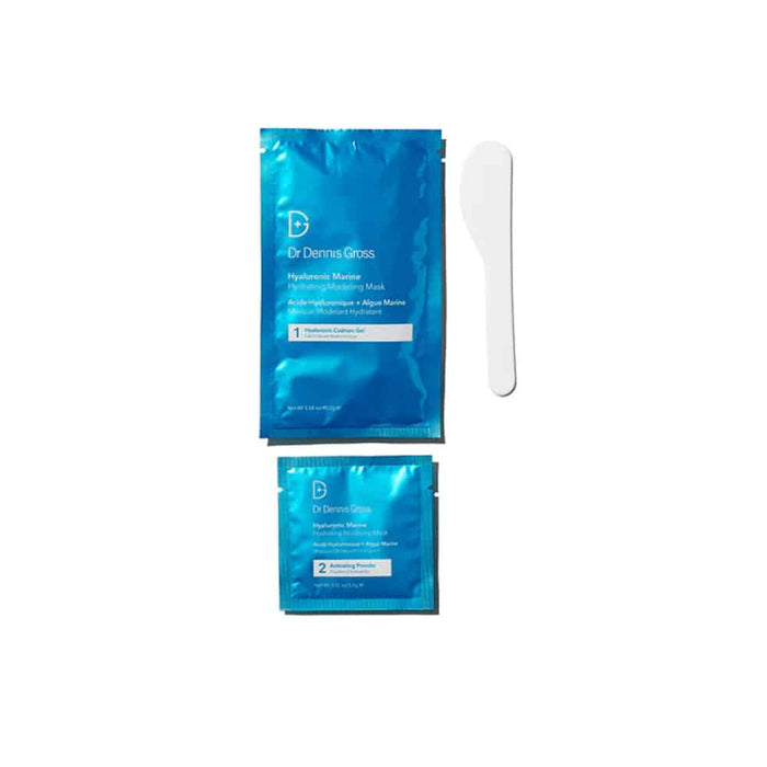 Dr. Dennis Gross Hyaluronic Marine™ Hydrating Modeling Mask 4 Treatments by Nava Beauty
