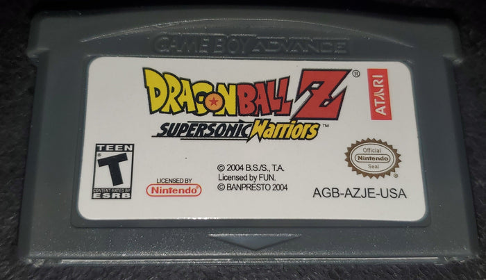 Dragon Ball Z: Supersonic Warriors GBA Video Game Boy Advance DBZ 2004 by VintageVideoGameStore