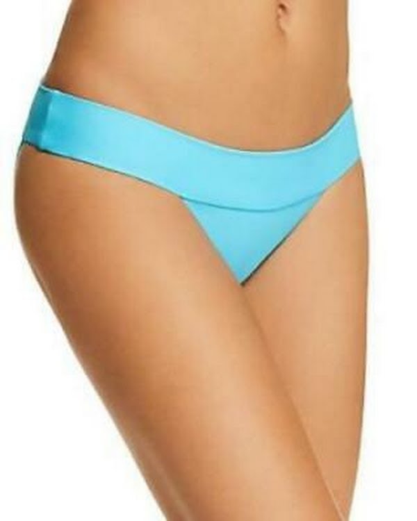 PilyQ Banded Full Bikini Bottom, Size Medium by Vanessa Jane