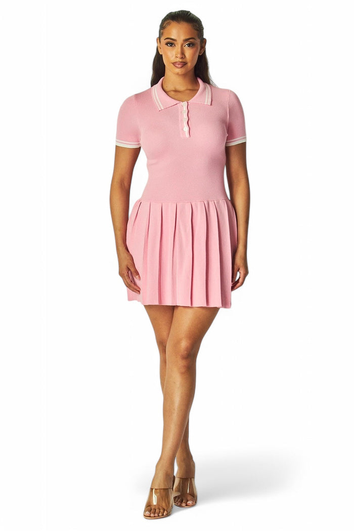 Alessia Polo Tennis Mini Dress by The House of Stylez