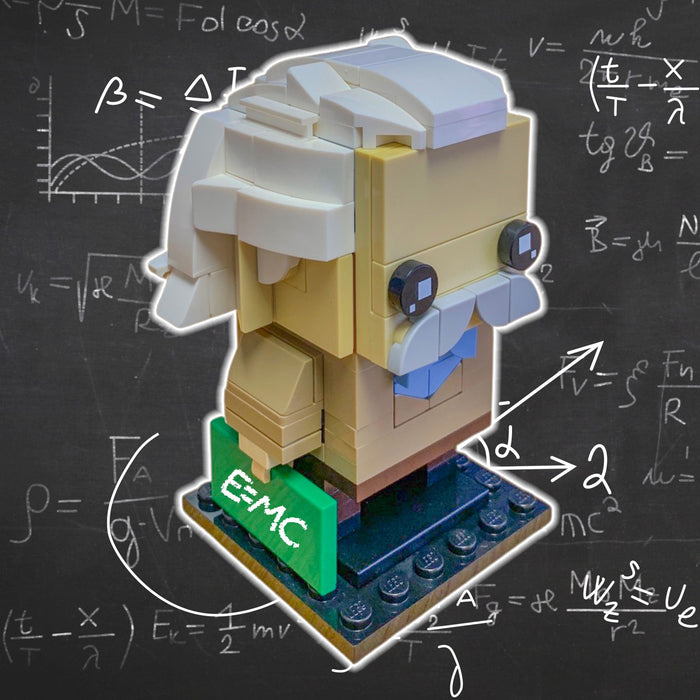 Albert Einstein - B3 Customs® Building Set by B3 Customs