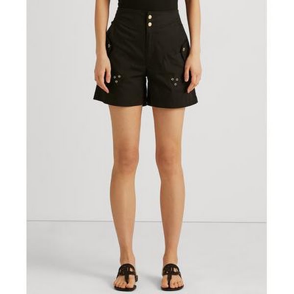 Lauren Ralph Lauren Plus size Women's Twill Shorts, Size 16 by Vanessa Jane