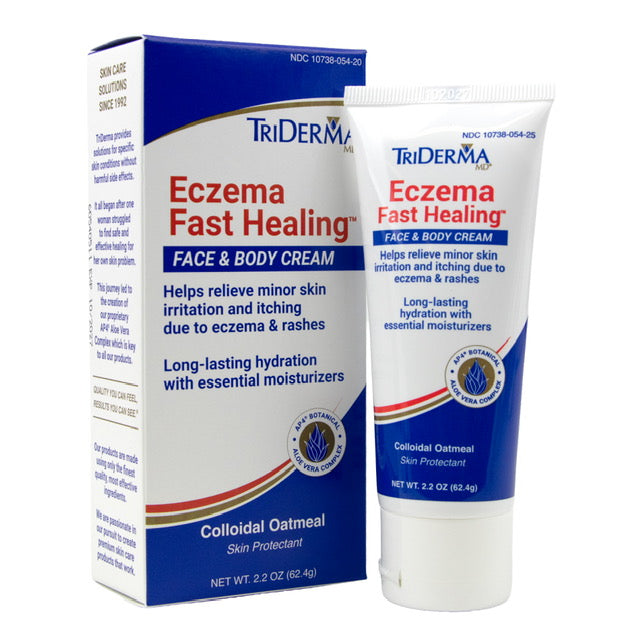Eczema Relief Cream (Fast-Acting, Steroid-Free) – 4 oz