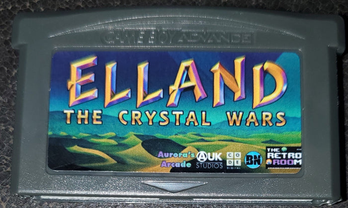 Elland: The Crystal Wars GBA Video Game Boy Advance Nintendo 2022 by VintageVideoGameStore