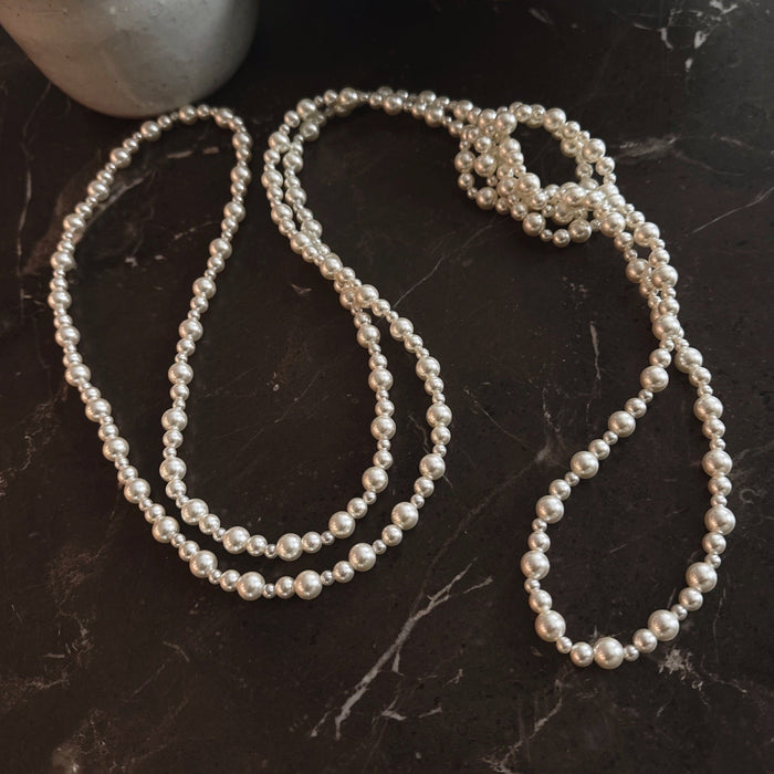 Endless Poise Pearl Necklace – Effortless Layered Look