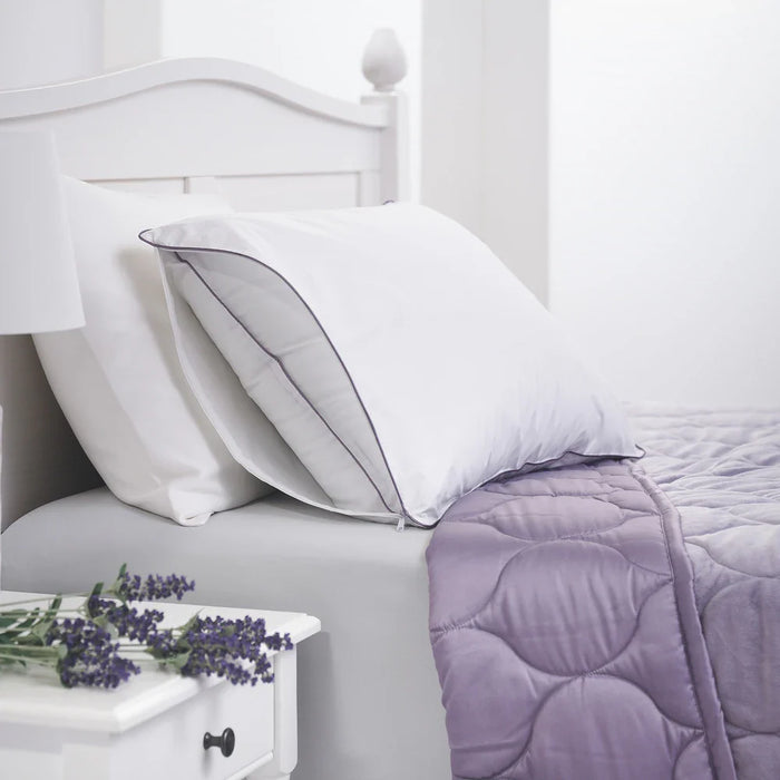 Allie by Porch & Den Lavender Scented Cotton Pillow Protector by Vanessa Jane