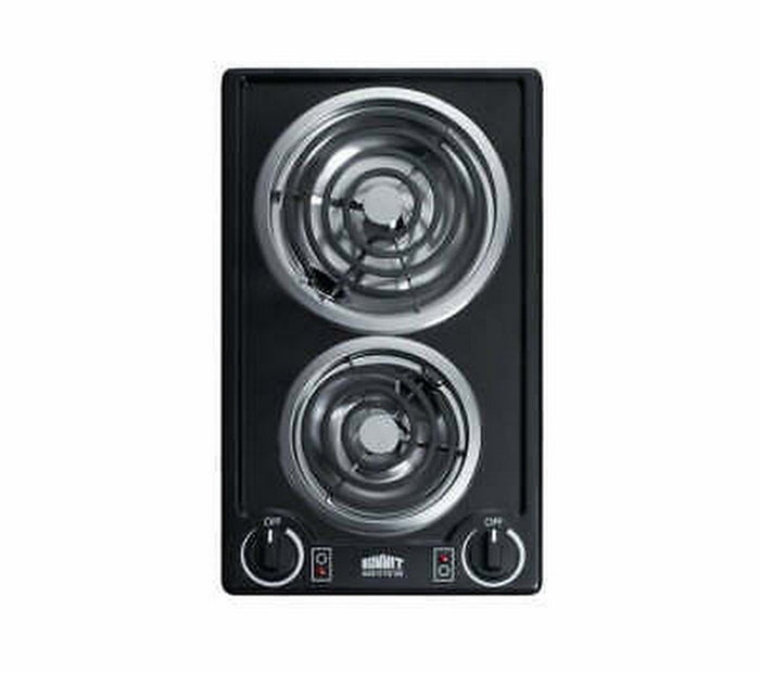 Summit CCE212BL 12-In Wide 2 Burner Induction Coil Cook Top, 115V by Vanessa Jane