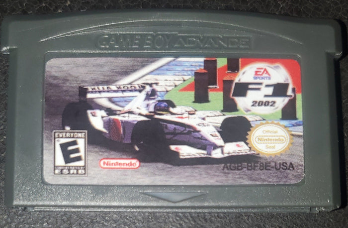 F1 2002 GBA Video Game Cartridge Nintendo Game Boy Advance by VintageVideoGameStore
