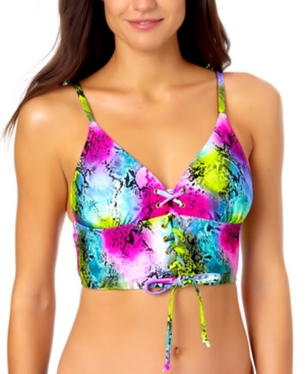 California Waves Juniors Cami Bikini Top by Vanessa Jane