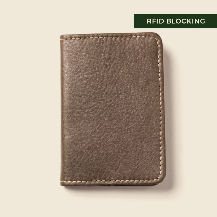 Compact Bifold with RFID Protection - Grey by CASUPO