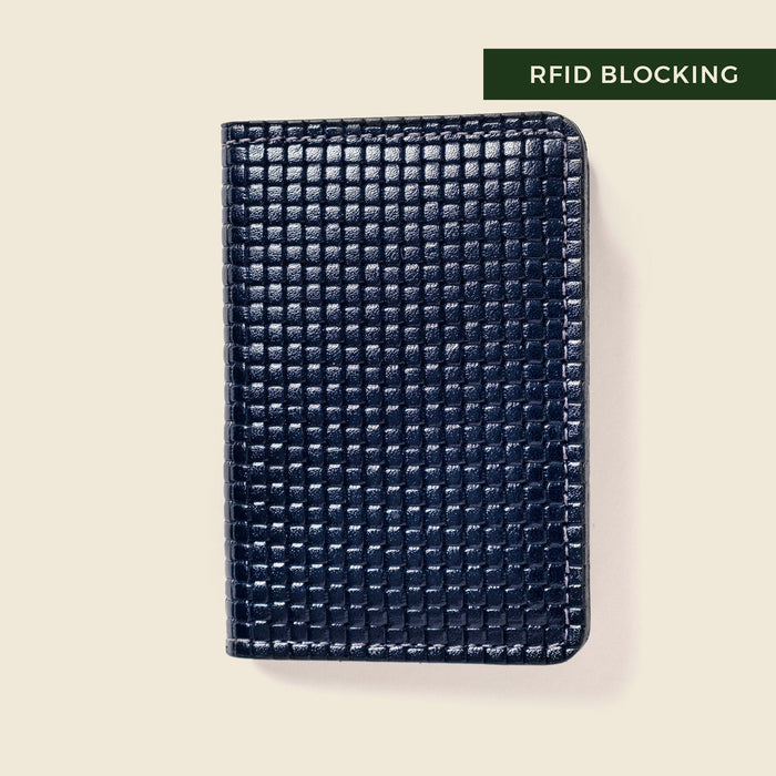 Compact Bifold with RFID Protection - Navy Limited Edition by CASUPO