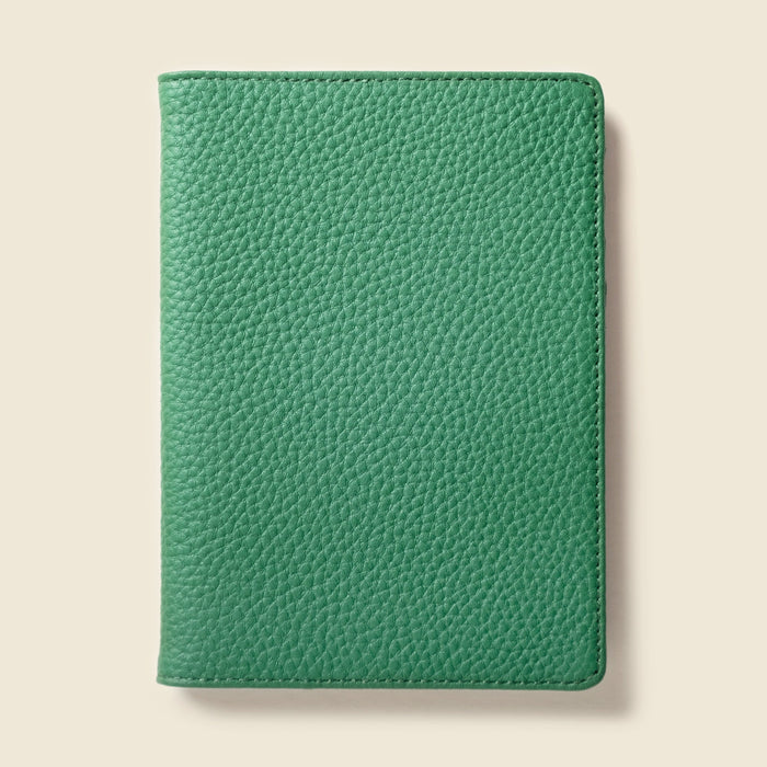 Leather Passport Wallet with RFID - Green by CASUPO