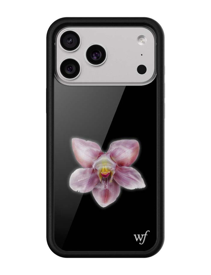 Orchid | Black iPhone Case by Wildflower Cases