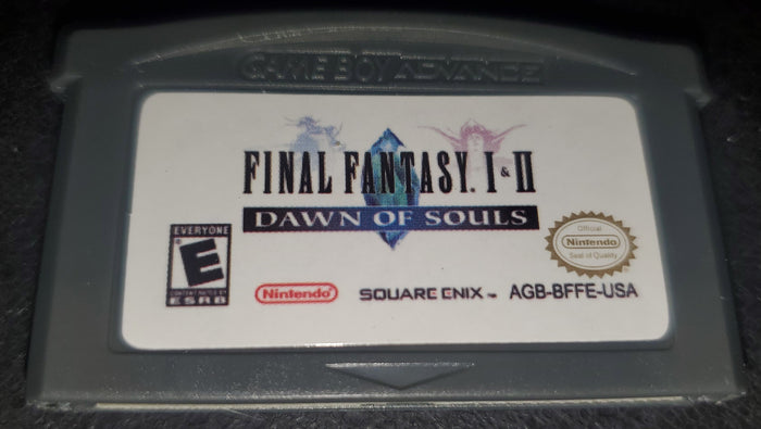 Final Fantasy 1 & 2 Dawn of Souls GBA Video Game Boy Advance 2004 by VintageVideoGameStore