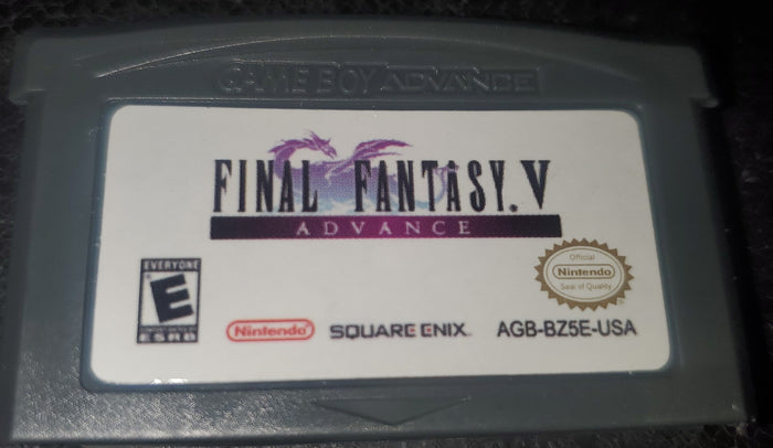 Final Fantasy V 5 Advance GBA Video Game Boy Advance Nintendo 2006 by VintageVideoGameStore
