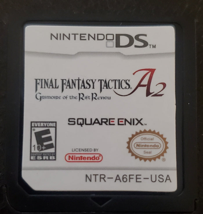 Final Fantasy Tactics A2 NDS Video Game Cartridge Nintendo DS 2008 by VintageVideoGameStore