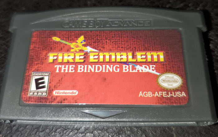 Fire Emblem The Binding Blade GBA Video Game Gameboy Advance Nintendo by VintageVideoGameStore