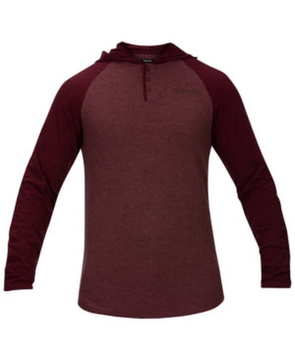 Hurley Mens Colorblocked Thermal Hoodie, Size XL by Vanessa Jane