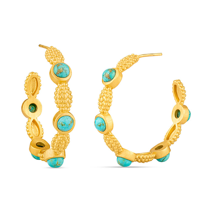 Flights of Fancy Hoop Earring by Christina Greene